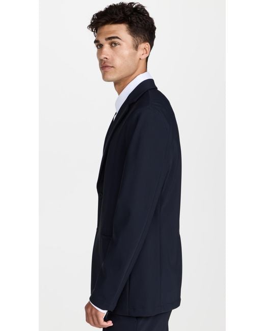 Theory Blue Clinton Precision Ponte Blazer for men