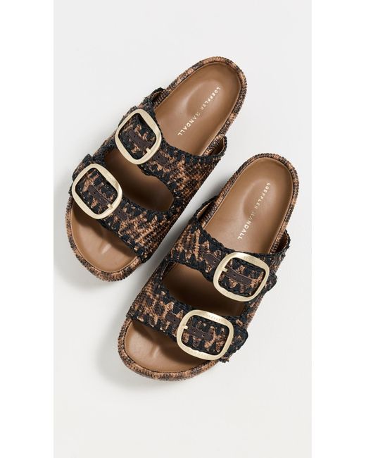 Loeffler Randall Multicolor Theo Two Band Sandals