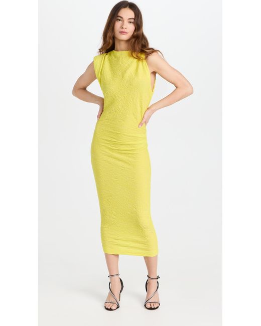 Isabel Marant Yellow Franzy Dress