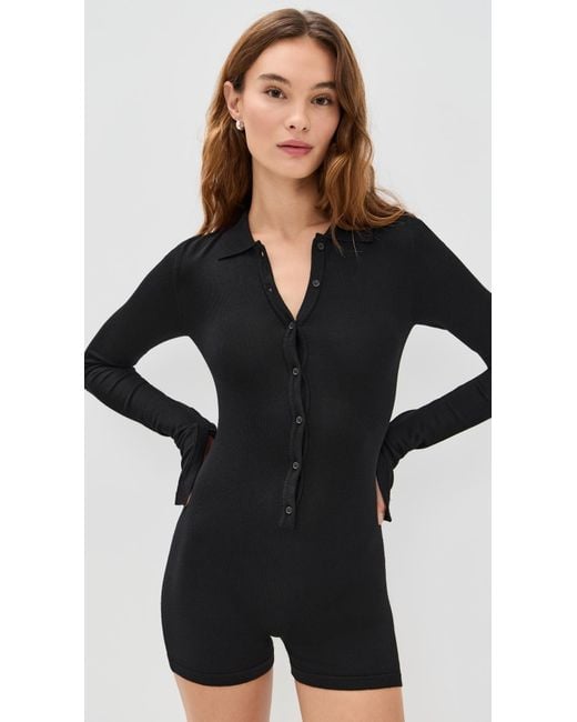Lioness Black Brit Girl Romper