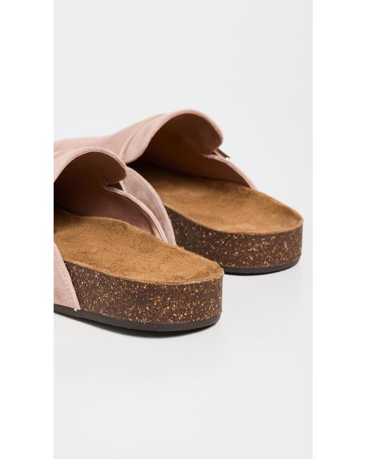 Tory Burch Black Mellow Mules