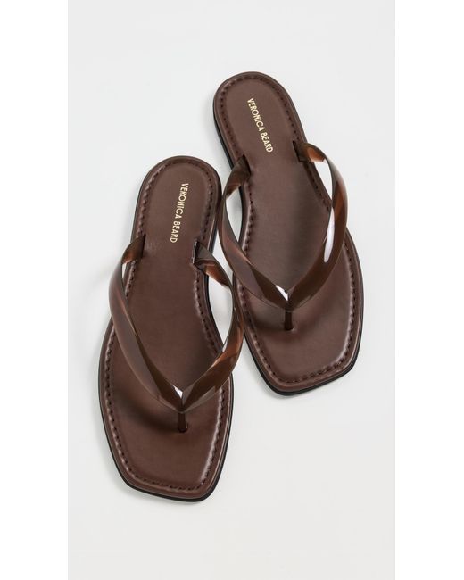 Veronica Beard Black Clea Jelly Sandals