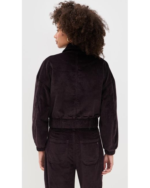 Rag & Bone Black Lara Corduroy Jacket