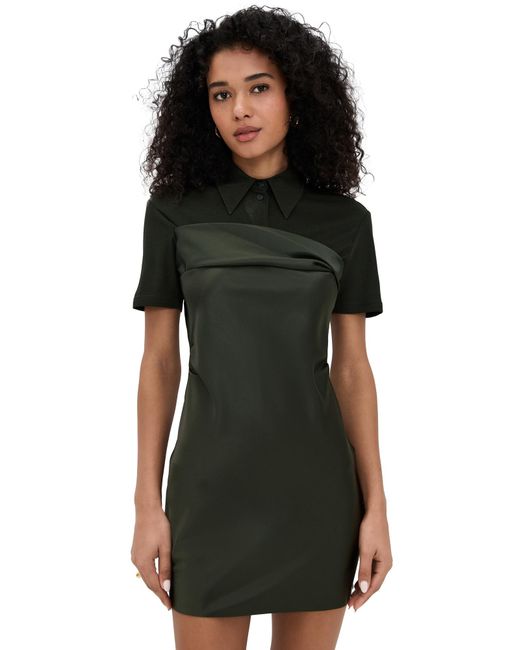 Nanushka Black Heceta Dress