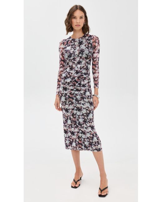 MINKPINK Multicolor Audrey Mesh Midi Dress