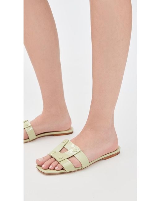 Veronica Beard Multicolor Via Slides