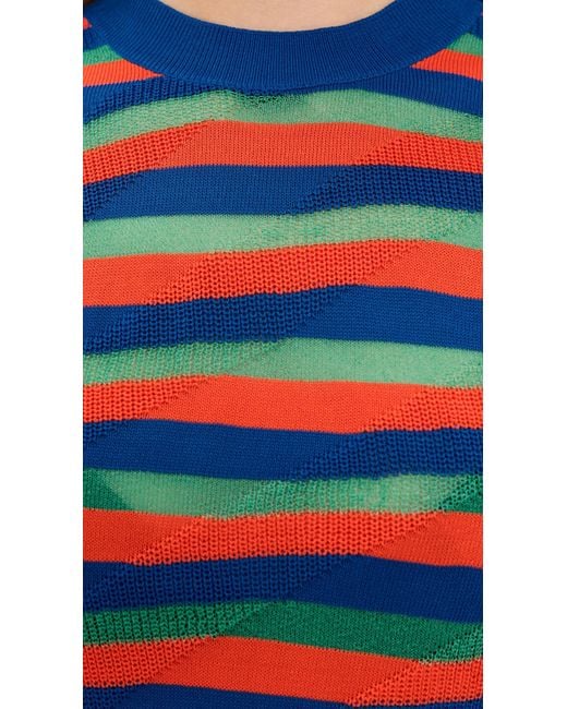 Staud Blue Nicholas Top