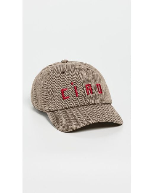 Clare V. Multicolor Wool Baseball Hat