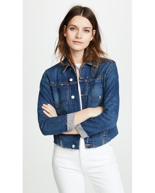 L'Agence Blue 'Agence Janelle Jacket