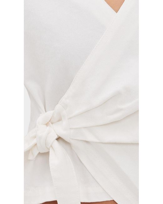 Sixxta White Wave Top