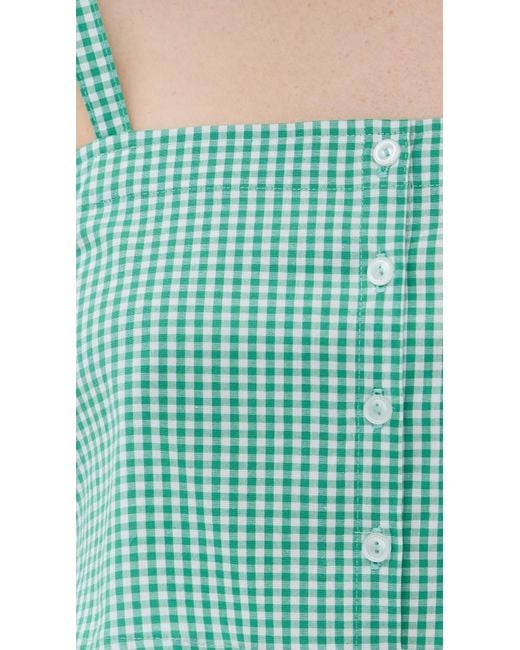 Le Bos Green Martha Top