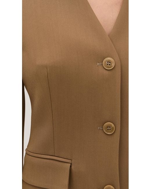 Nanushka Brown Kaori Outerwear