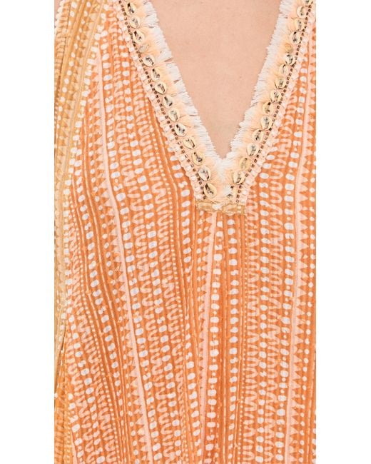 Poupette Multicolor Long Dress Nava Stripe Coverup