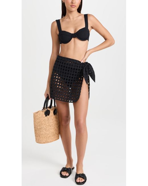 Solid & Striped Black The Lilo Bikini Bottoms