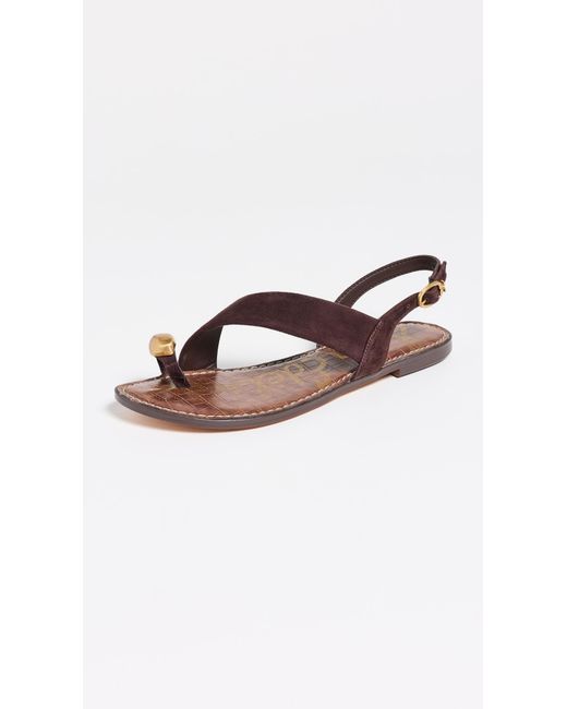 Sam Edelman Multicolor Grace Suede Sandals