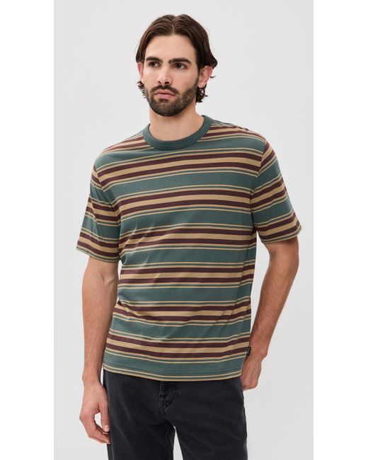 Paul Smith Green Striped Tee for men