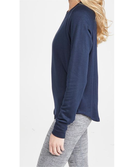 Splits59 Blue Warm Up Pullover Sweatshirt