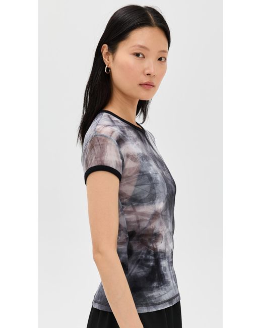 Helmut Lang Black P Slim Tee