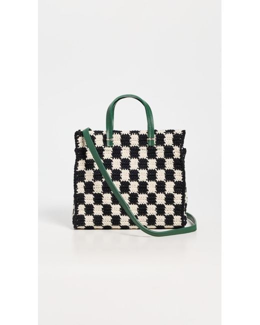 Clare V. Black Petit Summer Simple Tote