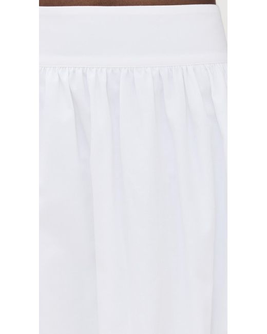 De Loreta White Ariadna Skirt