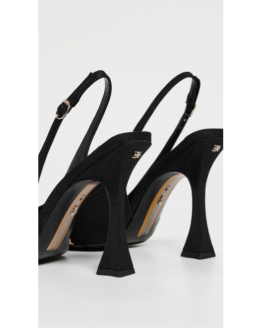 Sam Edelman Black Onia Bow Slingback Pumps