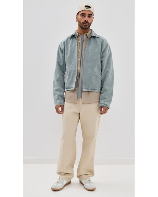Asher Blue Zed Zip Jacket for men