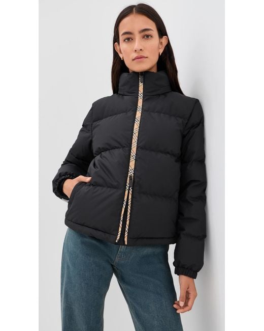 Burberry Black Ambleside Puffer Jacket