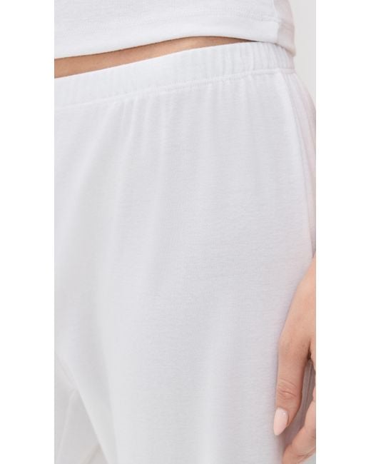 Leset White Nando Lounge Pants