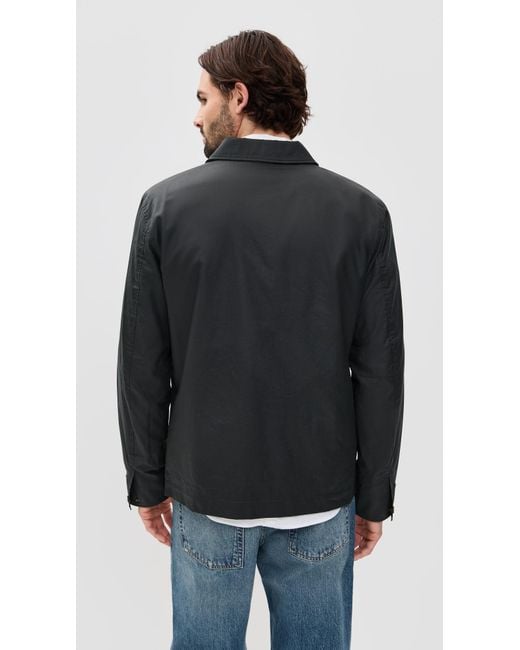 Billy Reid Black Harrison Jacket for men