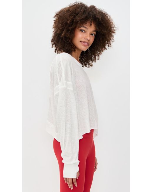 Fp Movement White My Time Layer Tee