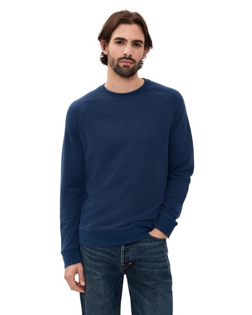 Fair Harbor Blue Tailwind Crew for men