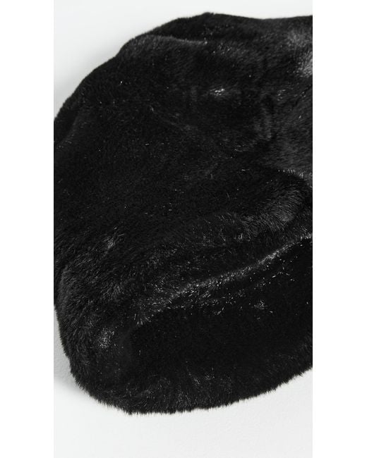 Apparis Black Amara Bucket Hat