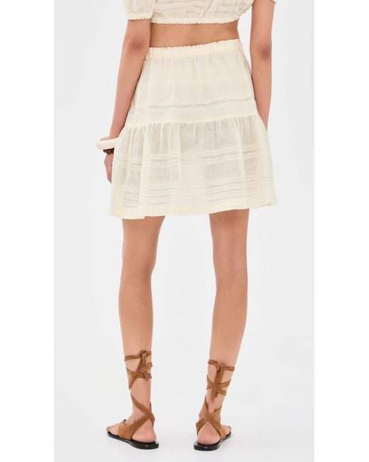 Lemlem Natural Cheri Skirt