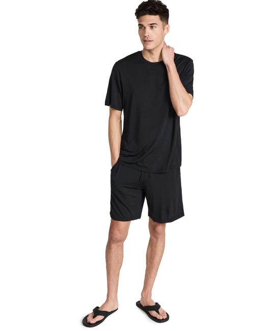 Eberjey Blue Henry Modal Short Pj Set for men