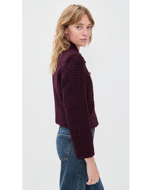 Line & Dot Purple Charli Jacket