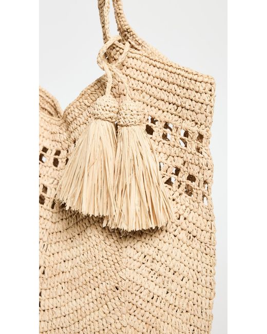 Mar Y Sol White Gianna Tote