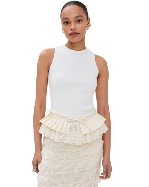 【rokh】malti laced victorian blouse MULTI LACED VICTORIAN BLOUSE｜rokh｜MOGGIE CO-OP – Moggie co-op Online