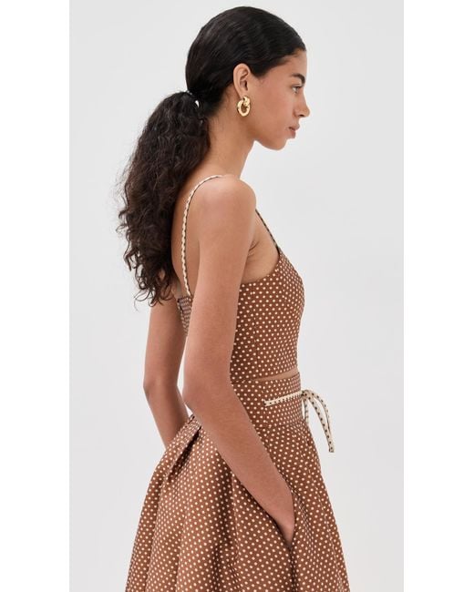 Rosie Assoulin Multicolor Halfway There Crop Top