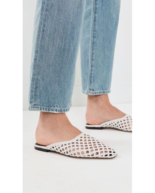 Emme Parsons Black Flat Mules