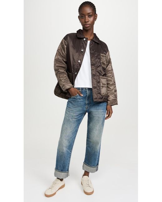Alpha Industries Brown Insulated Chore Coat
