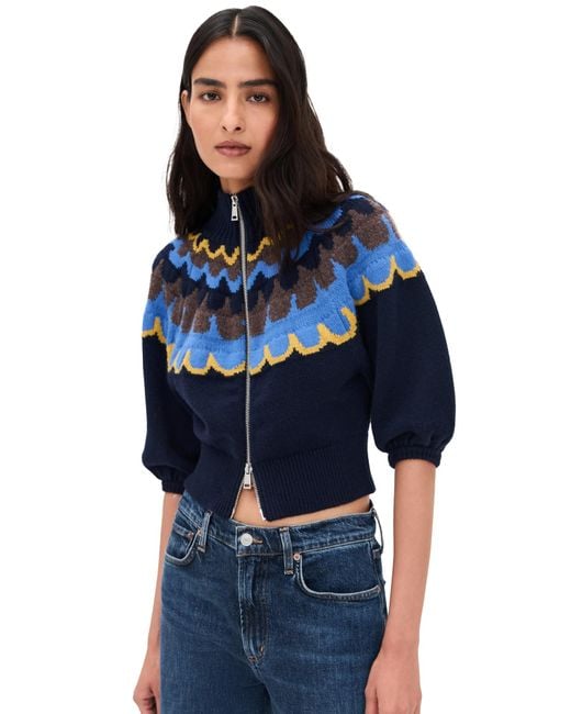 ALIGNE Blue Nelly Sweater