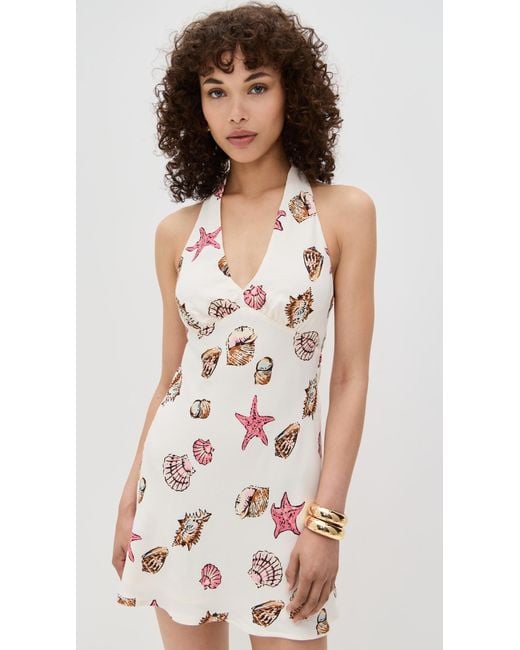Reformation Black Delanie Dress