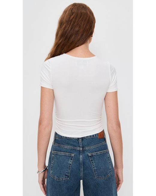 Le Bos White Amour Top