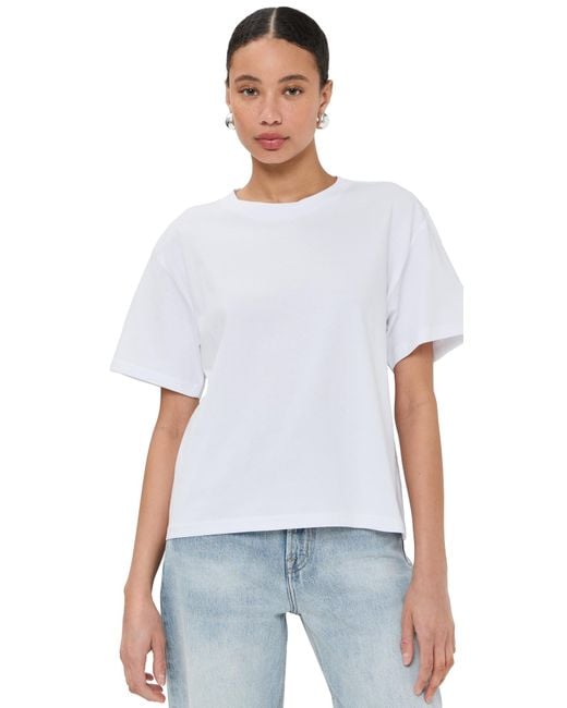 Le Bos White Dylan Tee