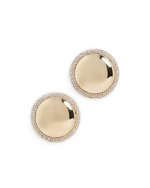 BaubleBar White Statement Stud Earrings
