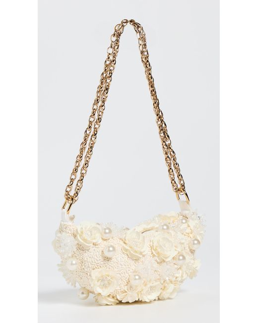 PATBO Natural Bruma Cotton Poplin Flowers Bag