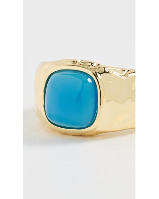 Luv Aj Blue The Valencia Statement Ring