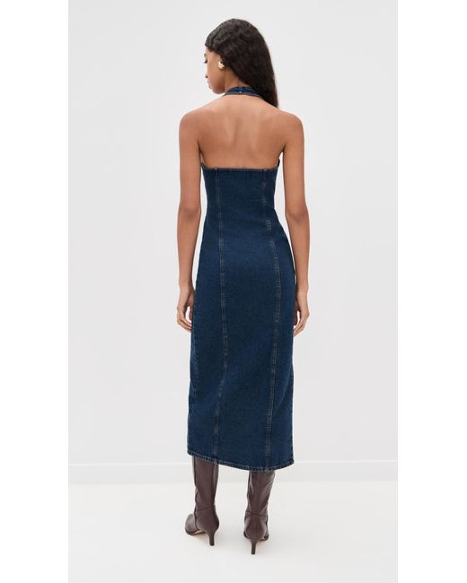 blue lioness dress Lioness Midnight Mini Dress in Slate