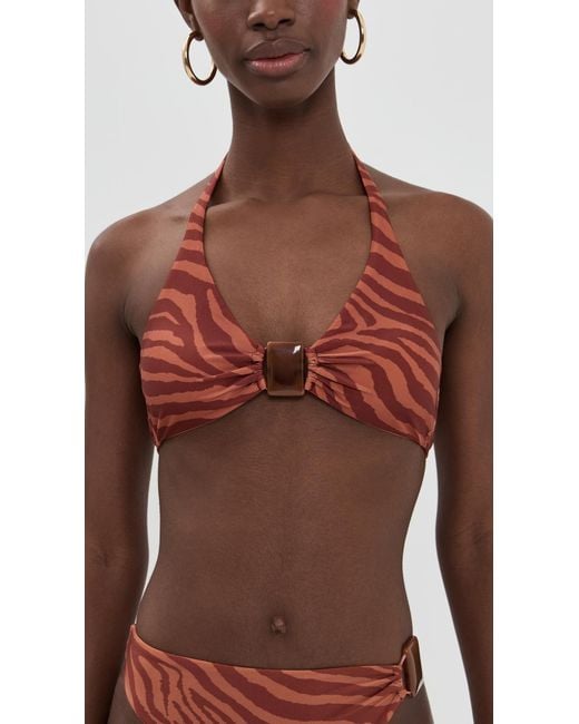 ViX Brown Sundown Misty Alanna Top