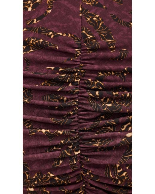 Ulla Johnson Red Asha Jersey Top